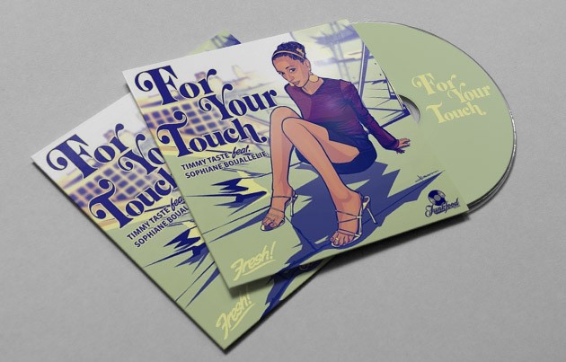 CD-Cover-Design für Funkfood Records