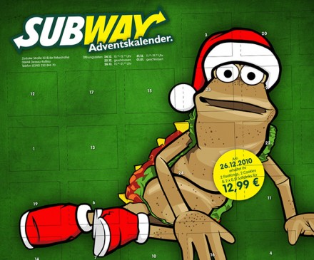 XMAS bei Subway