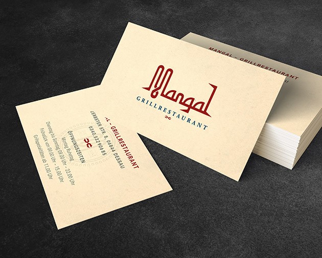 Corporate Design für das Mangal Grillrestaurant